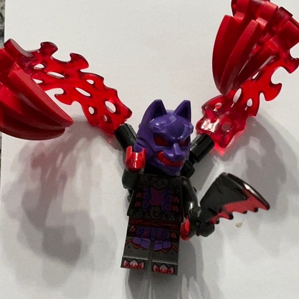 Lego Ninjago Wolf Mask Warrior Minifigure Dragons Rising c050